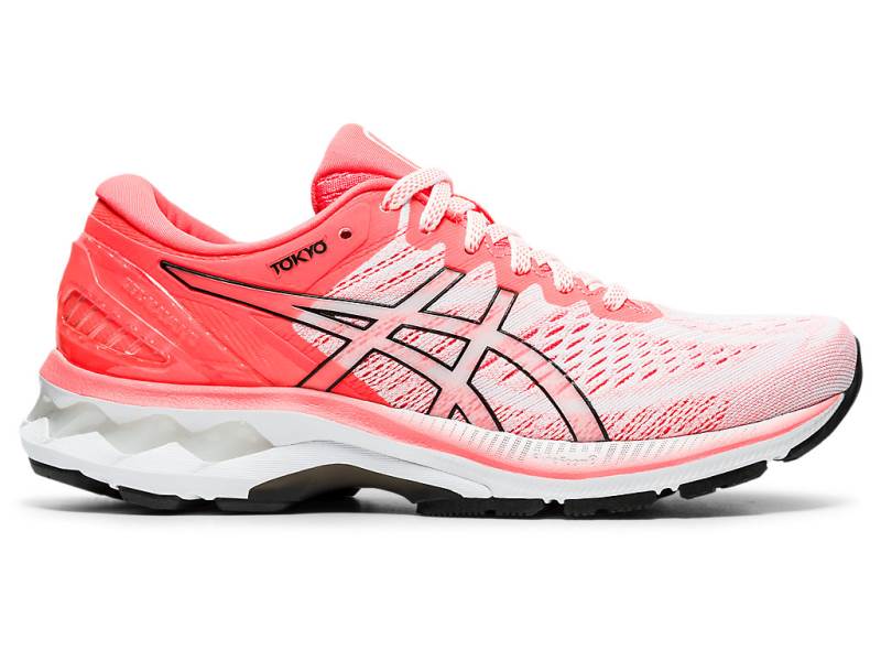 Dámské Běžecké Boty Asics GEL-KAYANO 27 TOKYO Bílé 82419RPBL